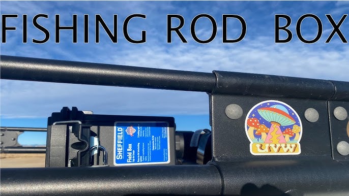 Yakima TopWater Rooftop Fishing Rod Box - AvidMax