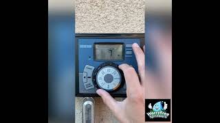 Programming Hydro rain Digital Sprinkler Timer Wealth