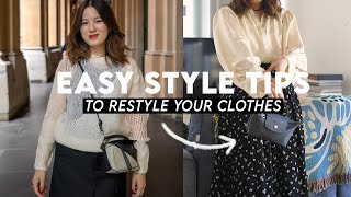 12 EASY STYLE TIPS To Get The Most Out Of Your Wardrobe