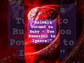 &quot;Animals Reimagined as Ruby Gemstone Creatures | Stunning Crystal Transformations!&quot;