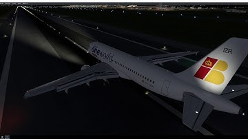 FSLab A320 approach LFRS RW03 ILS landing