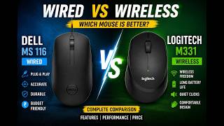 Dell MS116 vs Logitech M331 | Best Budget Mouse in 2026?