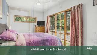 4 Matheson lane, blackwood 720p
