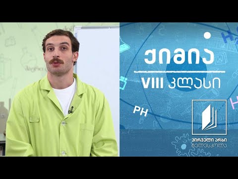 ქიმია, VIII კლასი - ჰაერი; ჰაერის შემადგენლობა #ტელესკოლა