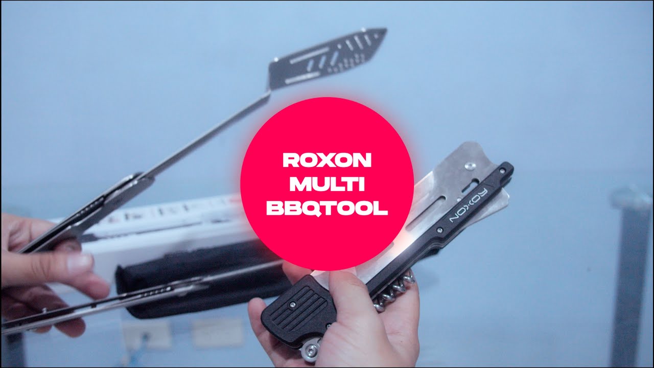 Roxon BBQ Multitool 6-in-1 Von FEUERGOTT – Praktisches Grillwerkzeug-Set