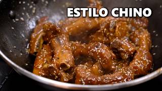 COSTILLAS CARAMELIZADAS estilo chino ¡RECETA irresistible!