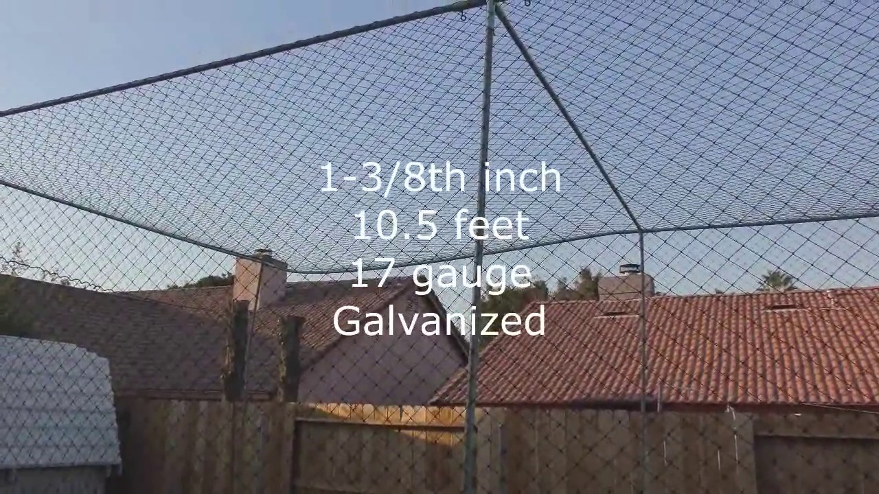 Building a batting cage in your backyard