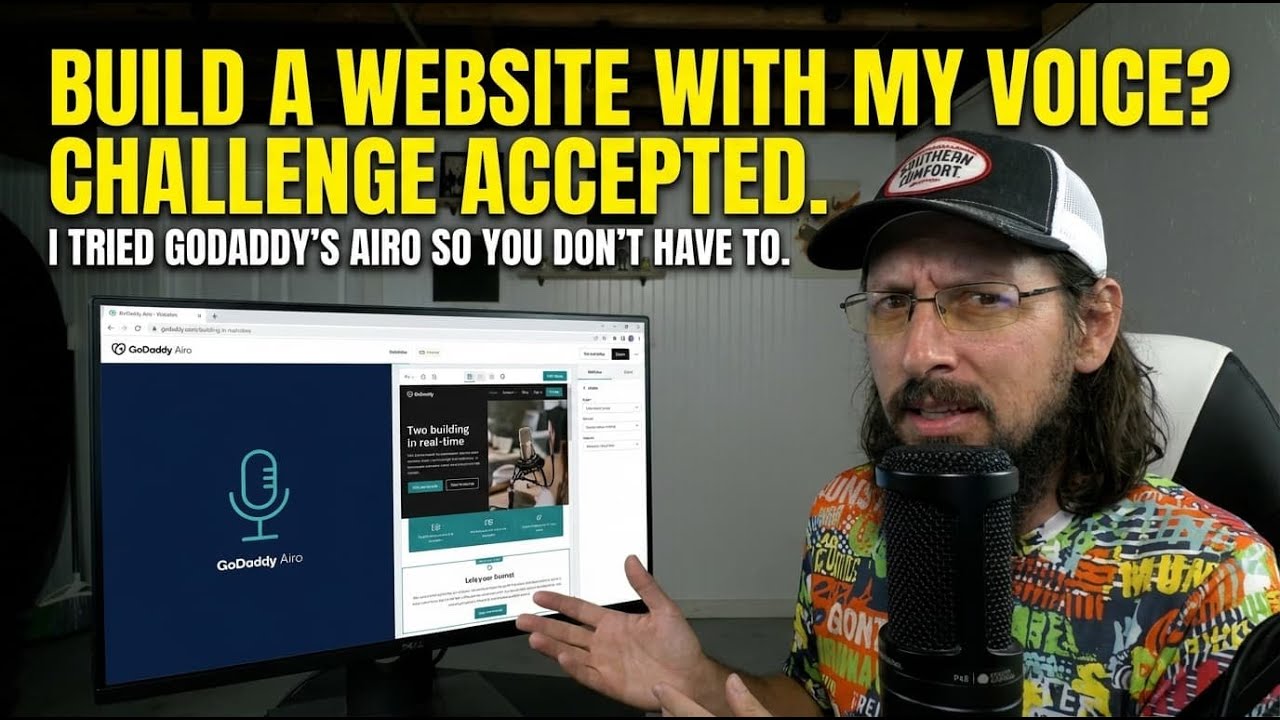 Challenge Accepted! I was challenged to build a website with my voice....so I did!