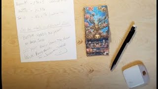 Pocket waterfall pop-up pull tutorial. measurements in description