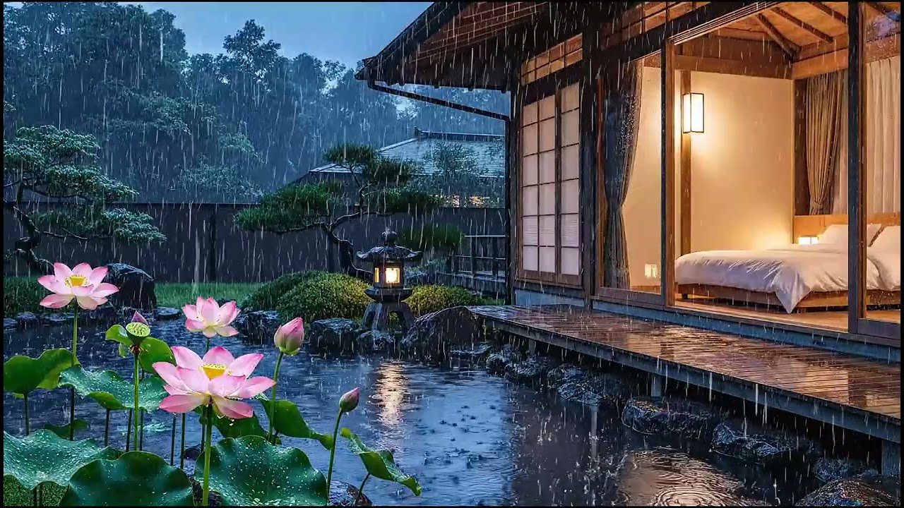 Relaxing Rain Sounds for Deep Sleep | Soft Rain to Calm Your Soul