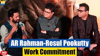 Oscar Winning Duo AR Rahman and Resul Pookutty's Speech on Work Commitment | The Goat Life