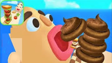 Sandwich Runner - Gameplay Walkthrough - All Levels (IOS, Android) part 16