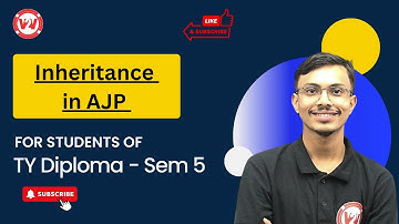 Inheritance in AJP | MSBTE SEM -5 Advanced Java Programming | FOR IT / CO / AIML | TY DIPLOMA
