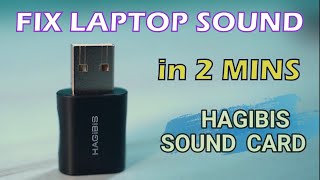 USB audio adapter - Sound Card for Laptop: A DIY Solution to Fix No Sound Issues