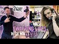 I SWAPPED LIVES WITH MY DAD FOR 24H!! *I actually did his job* 😳