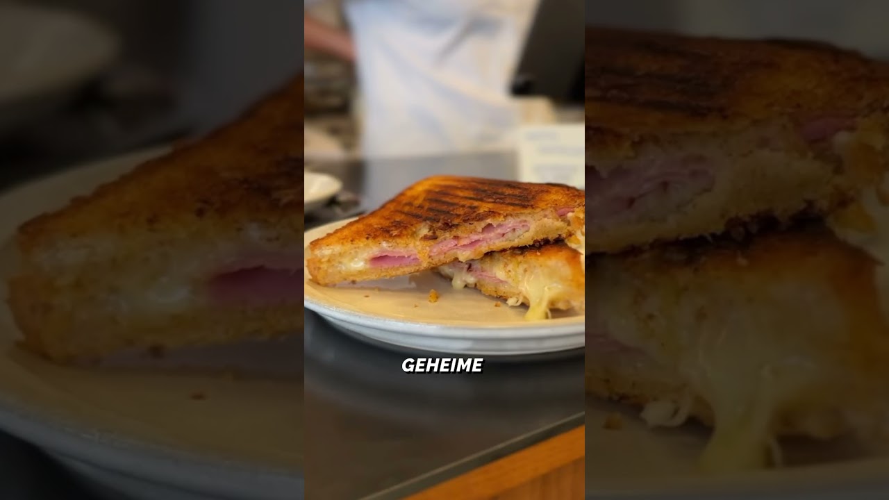🥪 Bester Schinken K&auml;se Toast 📍Die Cafeti&egrave;re - Wipplingerstr. 25, 1010 Wien #vienna #shorts
