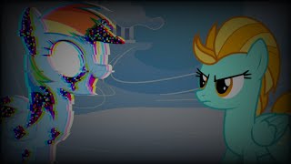 Need For Speed But Rainbow Dash And Lightning Dust Sing It