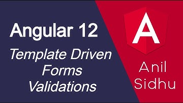 Angular 12 tutorial #36 Template driven form Validations