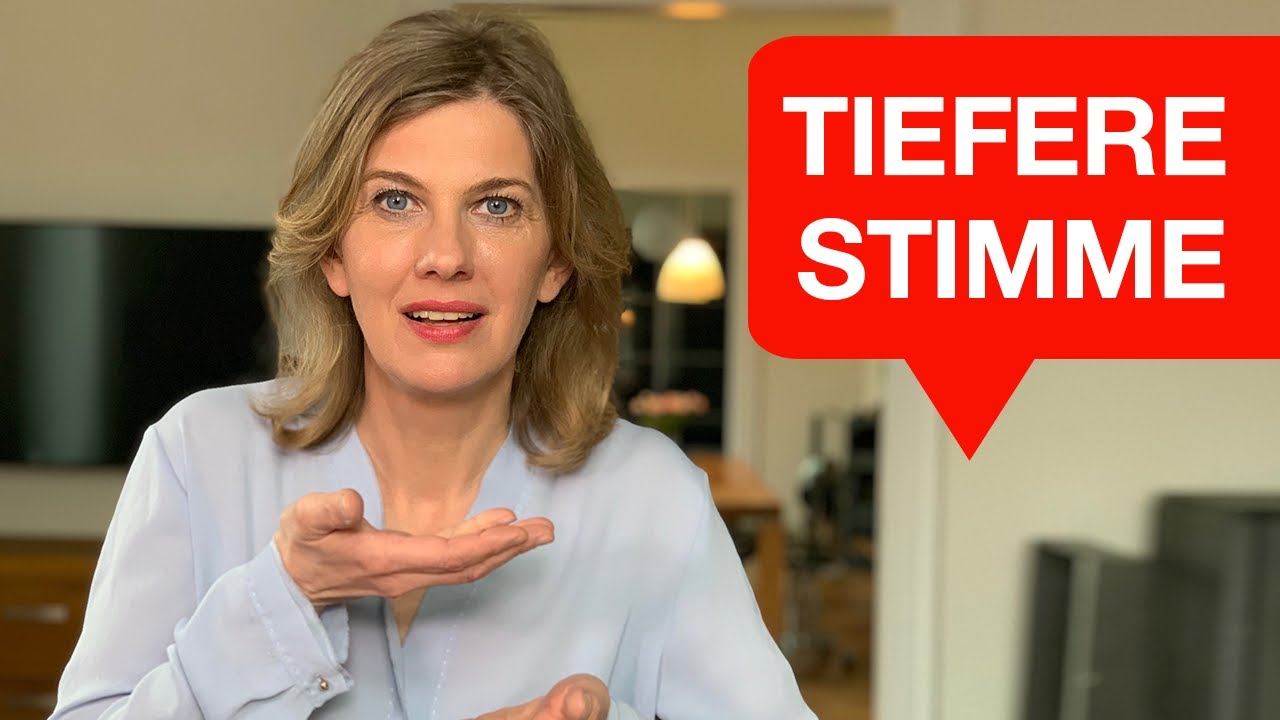 Tiefere Stimme bekommen  – So trittst Du selbstbewusster auf! | Nicole Krieger