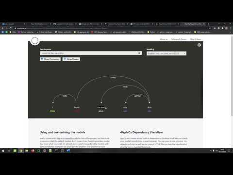 Text Analysis - Video 3: Creating a simple Spacy model to extract nouns and attributes