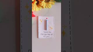 Handmade card for your loved ones | easy gift card ideas #diy #craft #handmade #giftideas #couple
