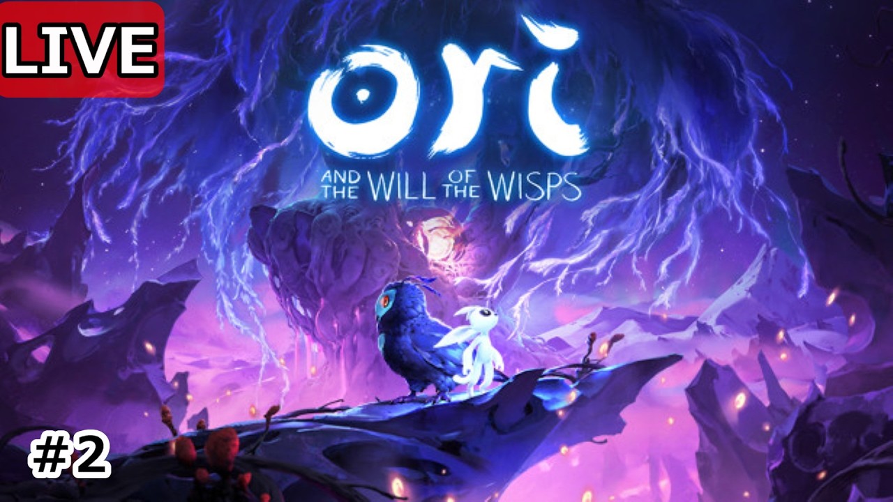 Ori and the Will of the Wisps】#2（オリとウィスプの意志）～幻想的