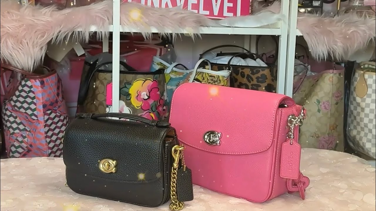 Coach Cassie 19 & 17 comparison 💗💕