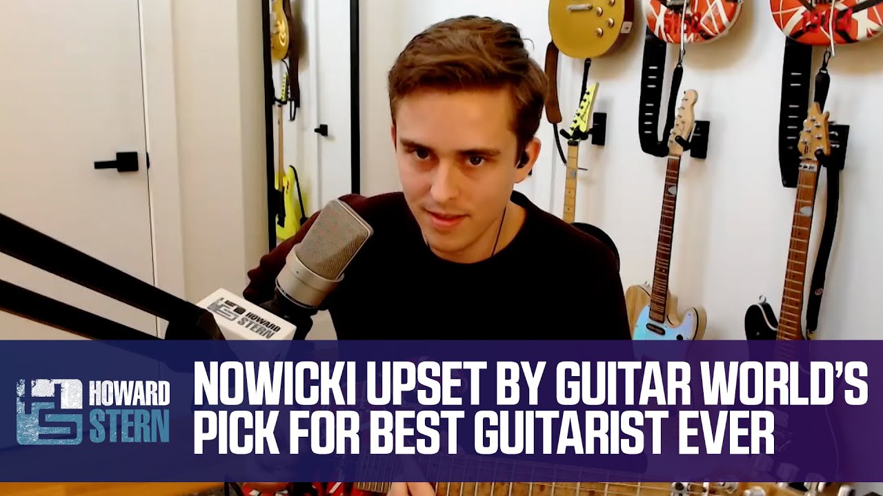 Steve Nowicki Can’t Believe Guitar World's Pick for Best Guitarist of All Time