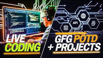 🔴 Live Day 62 | GFG POTD SOLVING| BACKEND AUTHENTICATION TESTING | PERN PROJECT I curious abhi