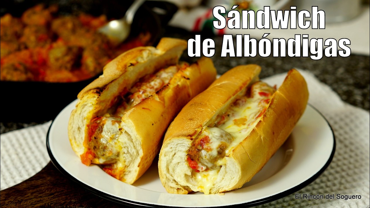 Sándwich de Albóndigas: Fácil, Rápido y Delicioso – ¡Animate a Prepararlo! #SándwichDeAlbóndigas