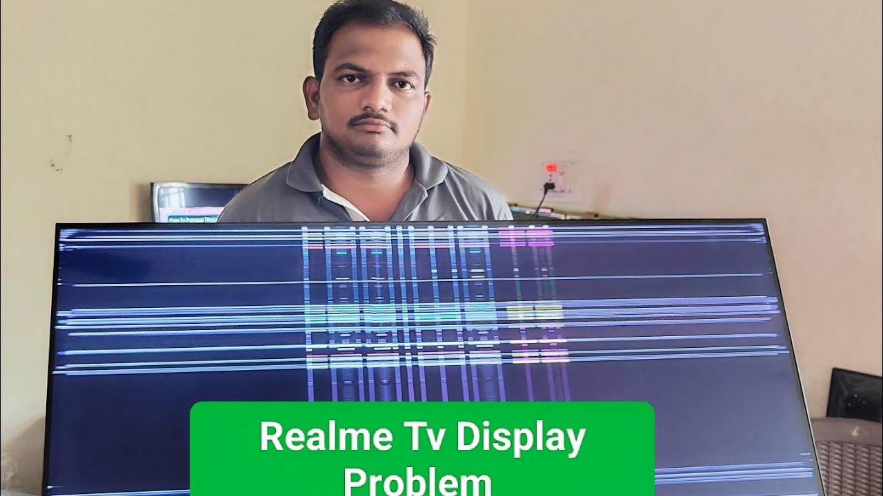 Realme Tv Display Problem Model RMV2005 cc500pv7d YouTube