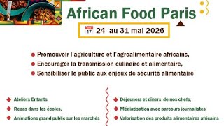 BOPA partenaire de la SEMAINE AFRICAN FOOD PARIS 2026