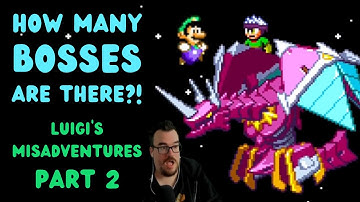What are these bosses?! Barb Plays SMW Hack "Luigi