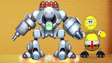 SpongeBob Buddy vs All Antistress Nano Weapons Gameplay Walkthrough Kick The Buddy 2021 Part 18