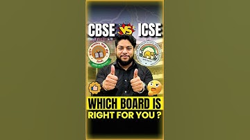 CBSE Board vs ICSE Board Which Boards is Right for You 💯🤩 #shorts