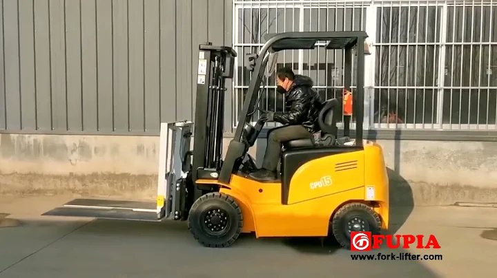 Forklift Truck With Push Pulls Attachment-Push-pull attachment with slip sheet