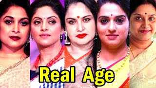 Mother character Actress of Tollywood Real Ages in 2022 | Pavitra lokesh, ramya krishna , pragathi,