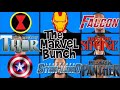 The Marvel Bunch But Its Their Logos