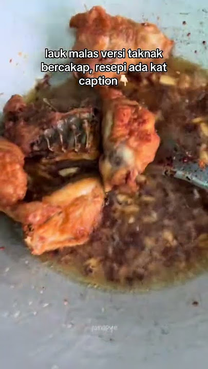 resepi ada kat caption tt. boleh tengok tt aku yanapopeye jugak😬