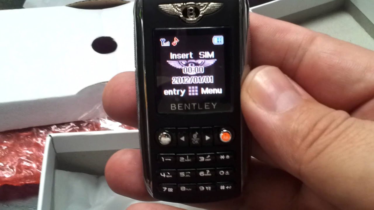 Bentley key chain phone
