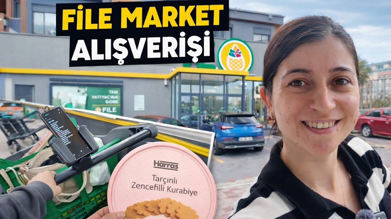 File Market Alışverişi 🍍 Neler Aldık? | Gördes’e Yolculuk & Köy Ziyareti 🚘