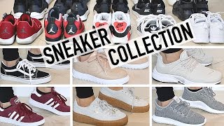 MY SNEAKER COLLECTION + TRY ON! ADIDAS, NIKE, PUMA, AND MORE!