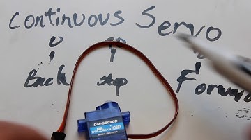 How A Continuous Rotation Servo Works