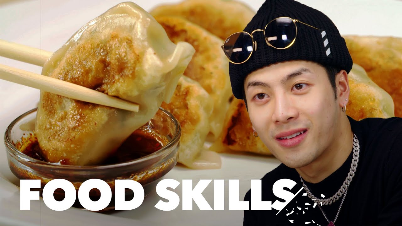 Jackson Wang Learns How to Make Dumplings | Food Skills | First We Feast