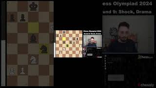 Magnus Carlsen's Fatal Blunder—Checkmate Almost Happens! #Shorts