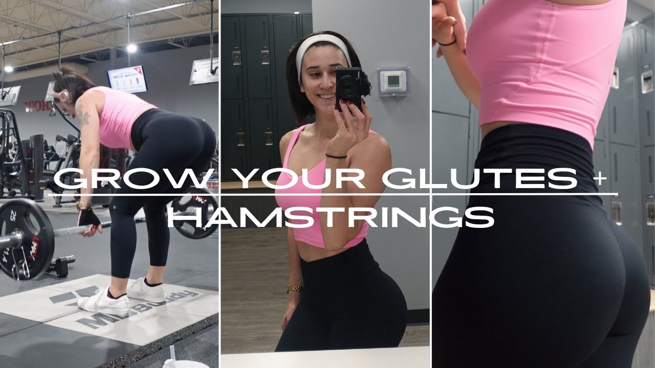 GROW YOUR GLUTES + HAMSTRINGS | Do This To Tone Your Legs + Glutes ...