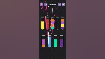 Water sort puzzle   Level 45