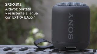 SRS-XB12 | Bocina portátil EXTRA BASS™ con Bluetooth® - YouTube