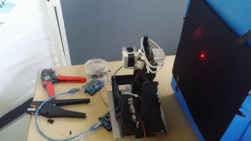 CNC laser cutting with Arduino and two CD drives