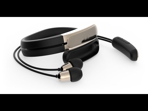 Ashley Chloe Helix Cuff headphones in wristband